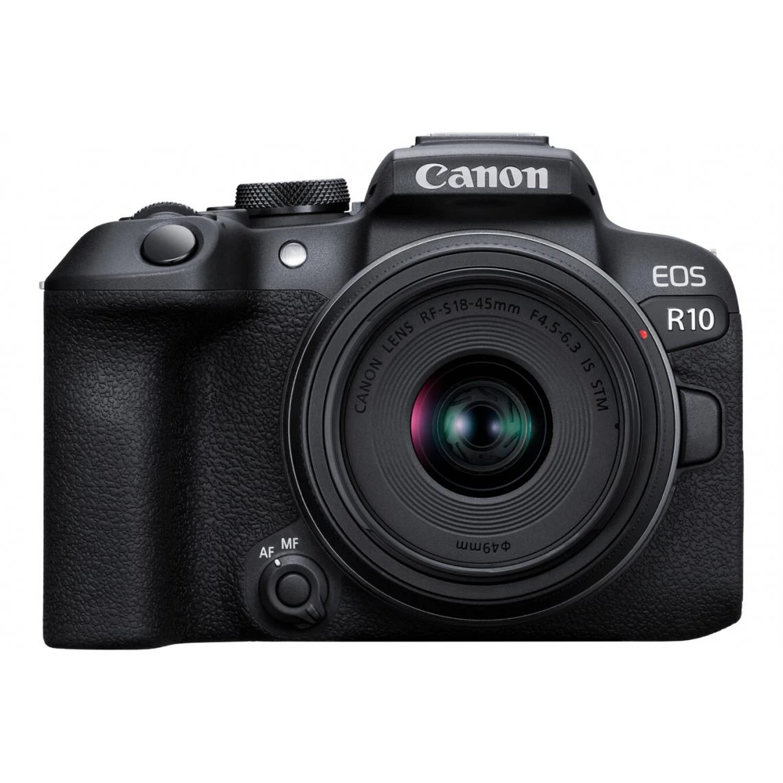 Canon® EOS R10 + RF-S 18-45mm F/4.5-6.3 IS STM + Bague EF-EF-S > Boitier EOS ... 1 Canon® EOS R10 + RF-S 18-45mm F/4.5-6.3 IS STM + Bague EF-EF-S > Boitier EOS ...