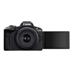 Alternative view of Canon® EOS R50 + RF-S 18-45mm F/4.5-6.3 IS STM + RF-S 55-210mm F/5-7.1 IS STM