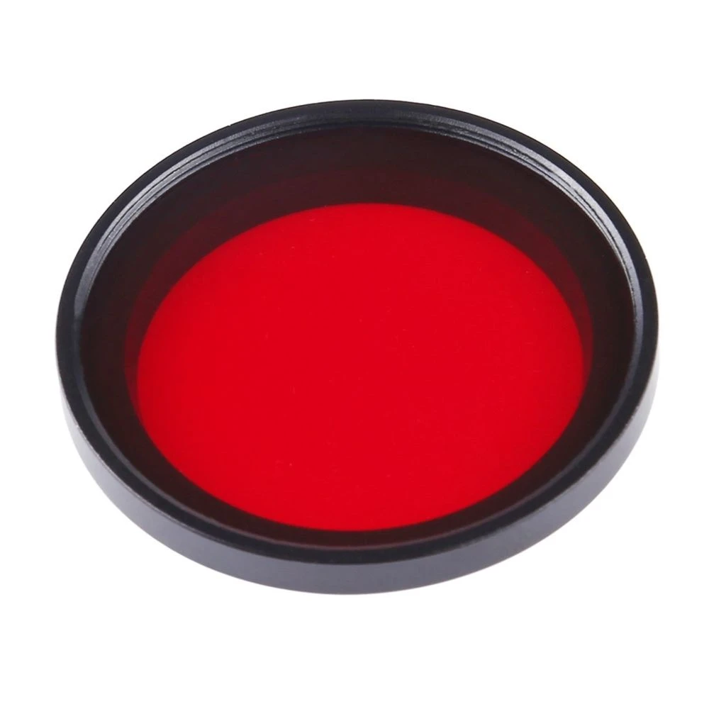 Wewoo Filtre Lentille De Couleur Rouge Plongée 32mm Pour Le Boîtier De De ... 2 Wewoo Filtre Lentille De Couleur Rouge Plongée 32mm Pour Le Boîtier De De ... – Image 2