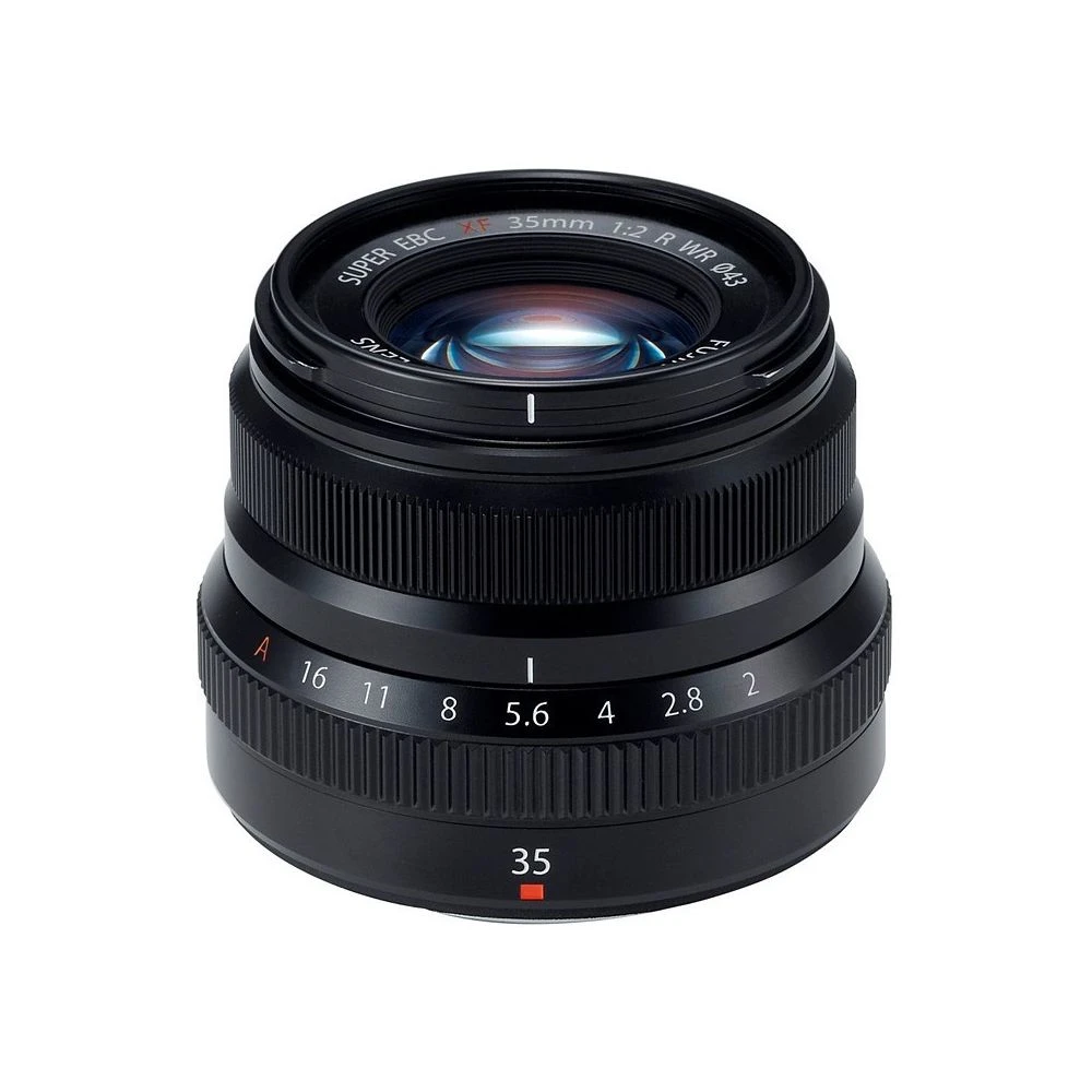 FUJIFILM Objectif Fujinon XF 35 Mm F/2 R WR Noir 1 FUJIFILM Objectif Fujinon XF 35 Mm F/2 R WR Noir