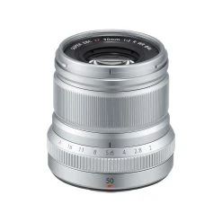 FUJIFILM Objectif FUJINON XF 50 Mm F/2 R WR SILVER