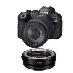 Cannon Kit Canon EOS R6 II RF 24-105mm IS USM + Adaptateur De Monture EF-EOS ...