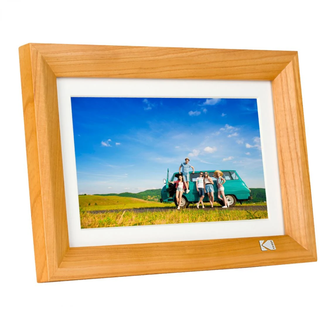 KODAK - Cadre Photo Numérique En Bois-Bois-7 Pouces 1 KODAK - Cadre Photo Numérique En Bois-Bois-7 Pouces