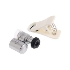 Wewoo Pour La Note III / N9000 / I9500 / IPhone 5 Et 5S 5C De Galaxy De Sams... -Boutique KODAK PIXPRO microscope iphone 60x zoom numerique telephone portable loupe avec led et clip samsung galaxy note iii n9000 i9500 5 5c 5s 2