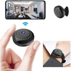 GENERIC Mini Caméra 1080P HD Mini Caméra Espion Caméra Cachée Surveillance...