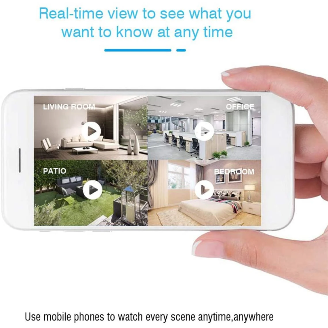 GENERIC Mini Caméra Espion Sans Fil, 1080P HD WiFi Petite Caméra De Sécurit... 2 GENERIC Mini Caméra Espion Sans Fil, 1080P HD WiFi Petite Caméra De Sécurit... – Image 2