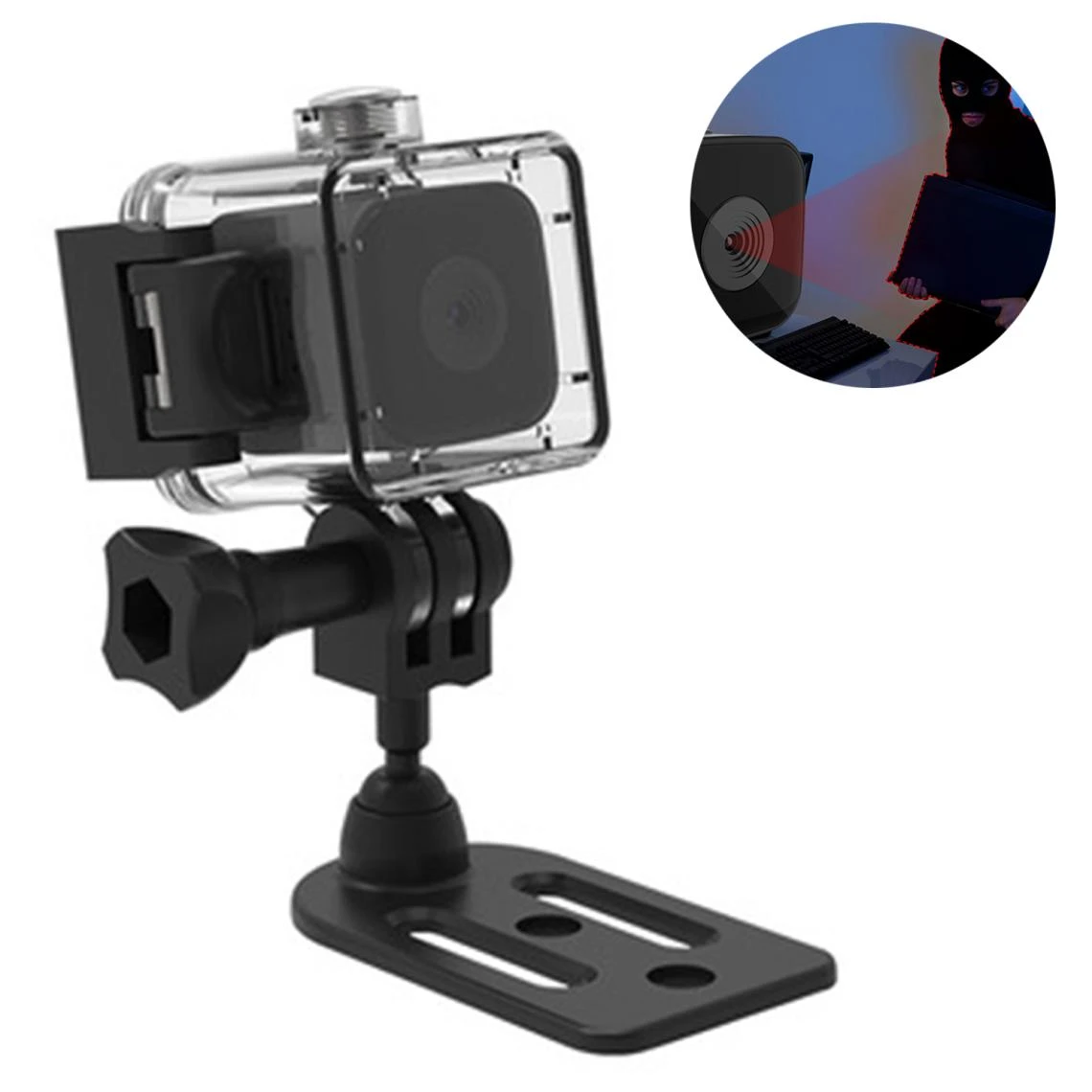 GENERIC Mini Caméra, Sans Fil, Haute Définition, Longue Veille Mini 1080P Vi... 1 GENERIC Mini Caméra, Sans Fil, Haute Définition, Longue Veille Mini 1080P Vi...