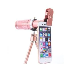 Wewoo Objectif Téléobjectif Universel Avec Zoom 18X Avec Monture De Trépi... -Boutique KODAK PIXPRO objectif teleobjectif universel avec zoom 18x avec monture de trepied et clip de telephone portable pour iphone galaxy huawei xi 3