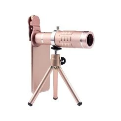 Wewoo Objectif Téléobjectif Universel Avec Zoom 18X Avec Trépied Et Pince...