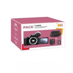Canon® Pack Appareil Photo Reflex Canon EOS 250D + Objectif EF-S 18-55 Mm F/4...