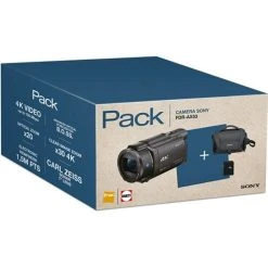 Alternative view of Sony PACK FDR-AX53 4K + FOURRE-TOUT + SD 16GO