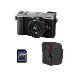 PACK PANASONIC LUMIX GX9 Silver + 12-32 + Sac Et Carte SD 4 Go