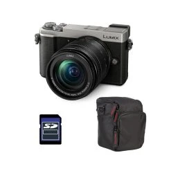 PACK PANASONIC LUMIX GX9 Silver + 12-60 F/3.5-5.6 + Sac Et Carte SD 4 ...