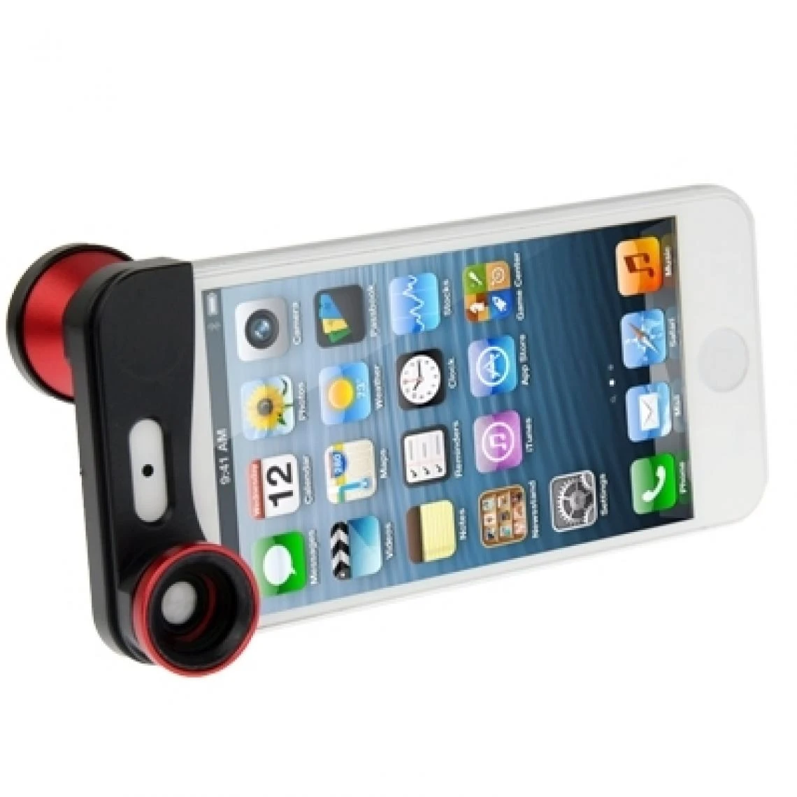Wewoo Pour IPhone 5 Lentille Large Et Détachable + Objectif Grand Angle Fis... 2 Wewoo Pour IPhone 5 Lentille Large Et Détachable + Objectif Grand Angle Fis... – Image 2