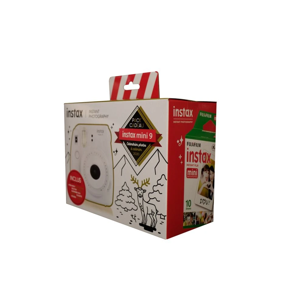 FujiFilm Pack Cadeau Instax Mini 9 + Pack Film 10 Vues + Calendrier 2020 à Col... 2 FujiFilm Pack Cadeau Instax Mini 9 + Pack Film 10 Vues + Calendrier 2020 à Col... – Image 2