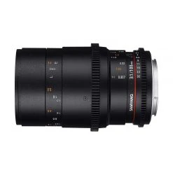 Inconnu Samyang 100mm T3.1 VDSLR Ed UMC Macro Objectif Noir