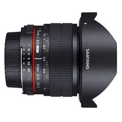 Inconnu SAMYANG 1121902101 F3,5 CS II Objectif 8 Mm Pour Canon M