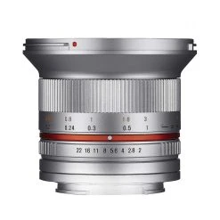 Inconnu Samyang 12mm F2.0 MFT (argent)