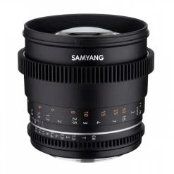 SAMYANG Objectif Vidéo VDSLR 85mm T1.5 MK2 Canon RF