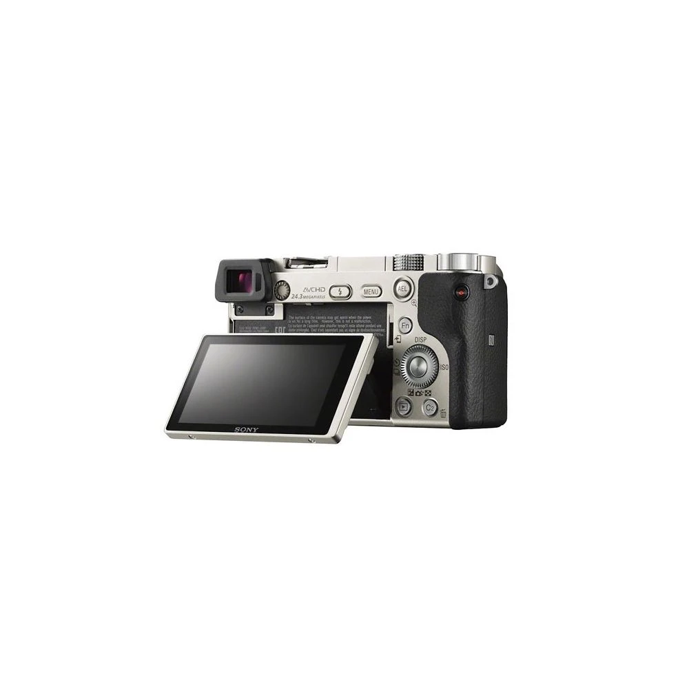 Sony Appareil Hybride + 18-105mm Silver - A6000 2 Sony Appareil Hybride + 18-105mm Silver - A6000 – Image 2