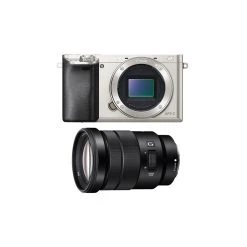 Sony Appareil Hybride + 18-105mm Silver - A6000