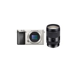 Sony Appareil Hybride + 18-200mm Silver - A6000