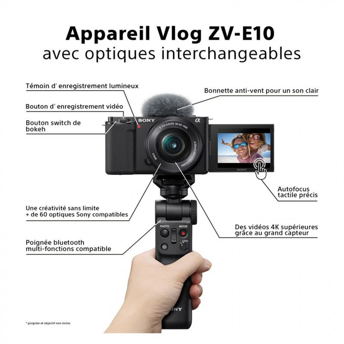 SONY Compact ZV-E10 + 16-50mm 3 SONY Compact ZV-E10 + 16-50mm – Image 3