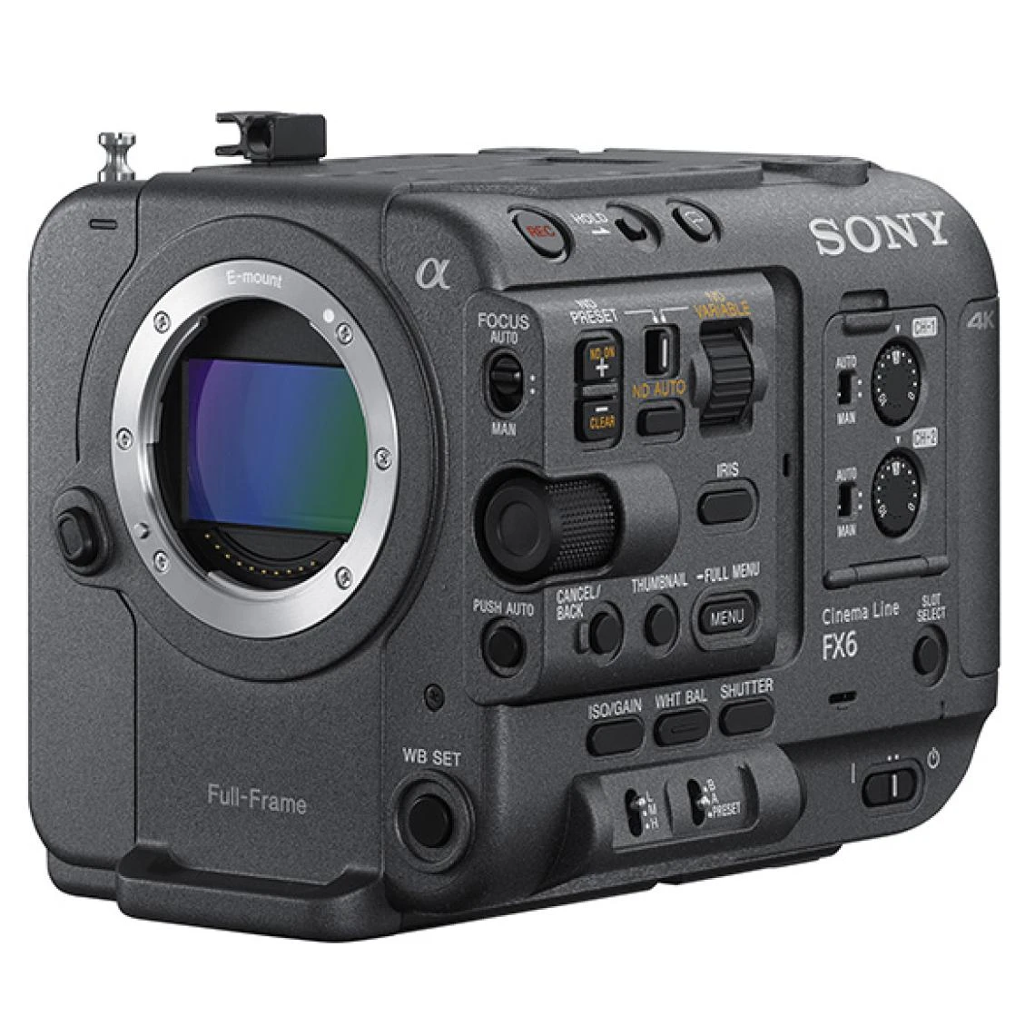 SONY PXW-FX6 BODY ILMEFX6VDI CINEMA LINE 1 SONY PXW-FX6 BODY ILMEFX6VDI CINEMA LINE
