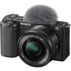 Alternative view of Sony ZV-E10 Kit 16-50mm Noir+Batterie Sony NP-FW50