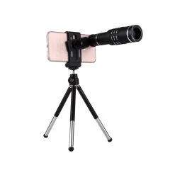 Wewoo Télescope Pour IPhone Galaxy Huawei Xiaomi LG HTC Et Autres Smartphon... -Boutique KODAK PIXPRO telescope iphone 18x universal grossissement objectif telephone mobile 3 en 1 telescope trepied portable clip galaxy huawei 2