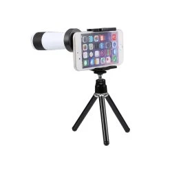 Wewoo Télescope Pour IPhone Samsung HTC LG Sony Huawei Lenovo Xiaomi Et Aut... 8 Wewoo Télescope Pour IPhone Samsung HTC LG Sony Huawei Lenovo Xiaomi Et Aut... -Boutique KODAK PIXPRO telescope iphone universel 12x zoom optique teleobjectif lens kit convient la largeur comme 5 5cm 8 5cm telephone mobile 3