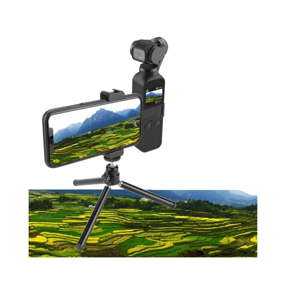 Wewoo Trépied Multifonctionnel En Alliage D'aluminium Pour OSMO Pocket 4 Wewoo Trépied Multifonctionnel En Alliage D'aluminium Pour OSMO Pocket – Image 4